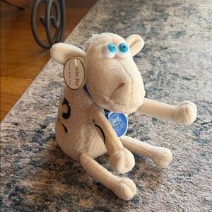 Serta Sheep Mattress Plush Vintage Counting Sheep Number 13 Stuffed Lamb W/ Tag